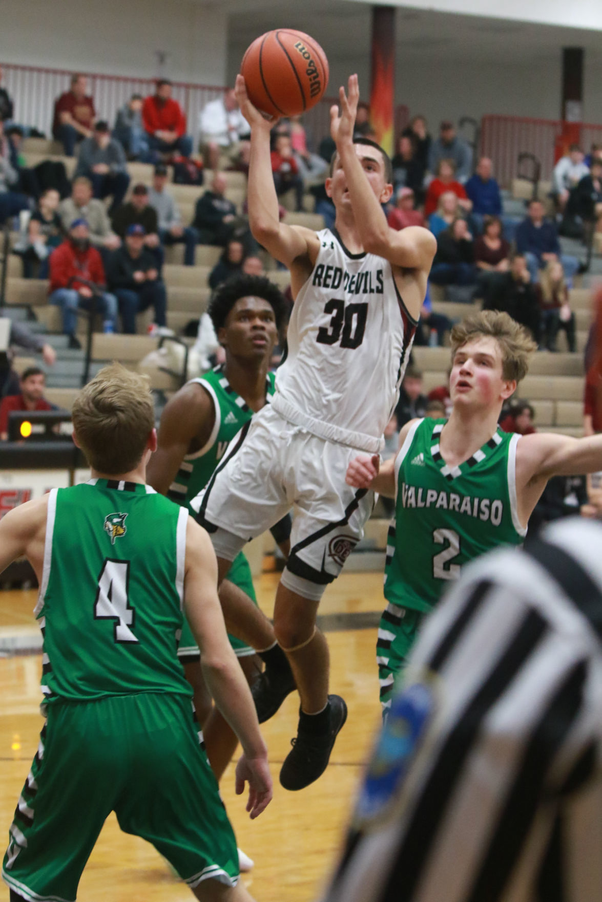 Gallery: Boys basketball - Valparaiso at Lowell